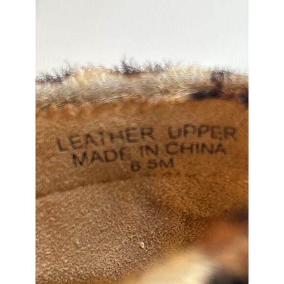 Talbots Leopard Print Fur Loafers Flats Women's Size 6.5 - Picture 6 of 7